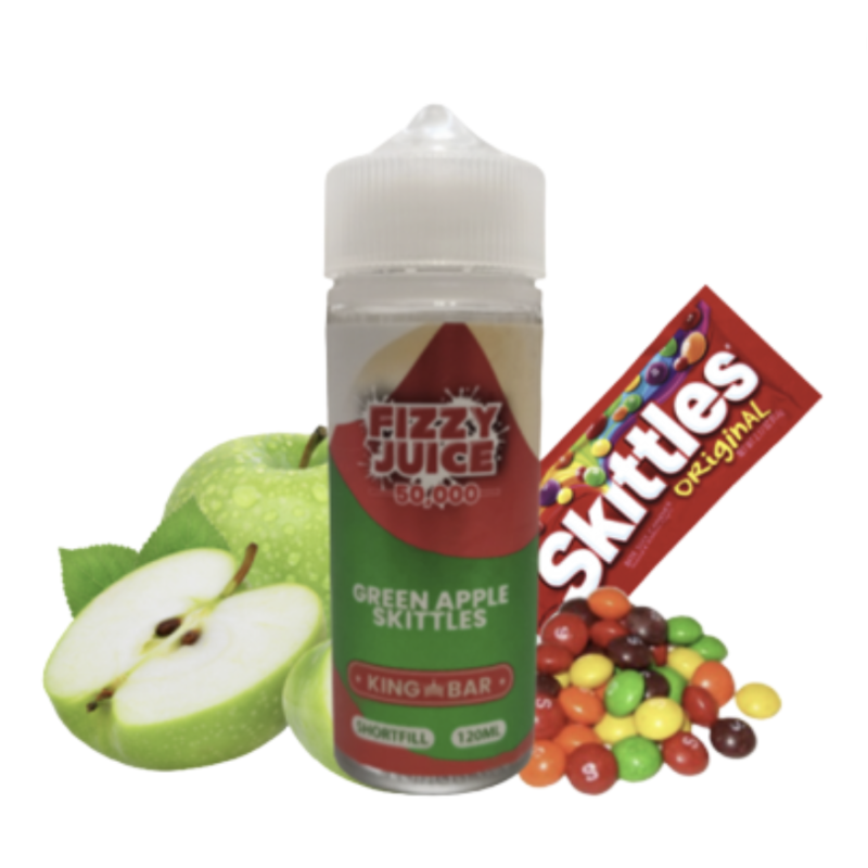 Fizzy Green Apple Skittle – 100 ml