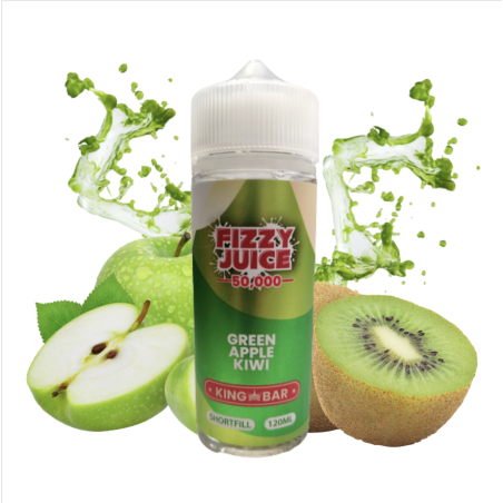 Fizzy Green Apple Kiwi – 100 ml