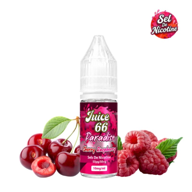 Paradise Cherry Raspberry – sel de nicotine 10 ml