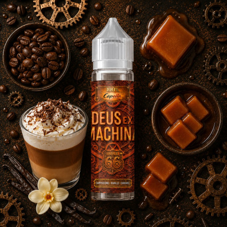 Deus Ex Machina Cappuccino Vanille Caramel – 50 ml