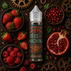 Deus Ex Machina Fraise Grenade Framboise – 50 ml