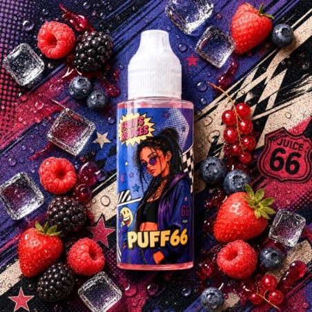 Puff 66 Fruits Rouges – 100 ml