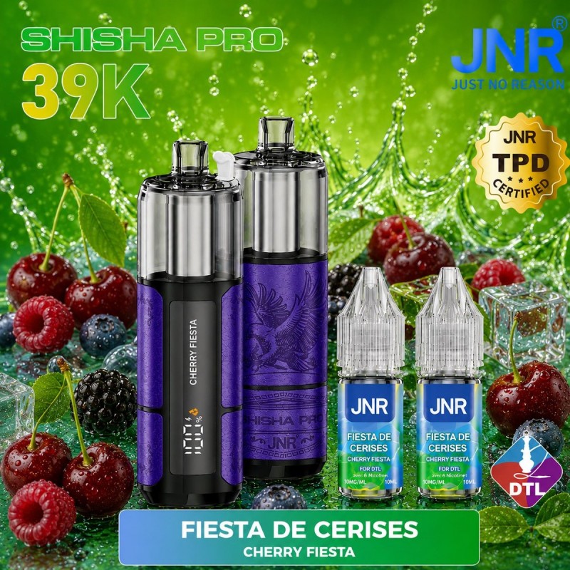 JNR Shisha Pro 39K – Fiesta de Cerises