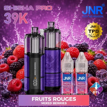 JNR Shisha Pro 39K – Fruits Rouges