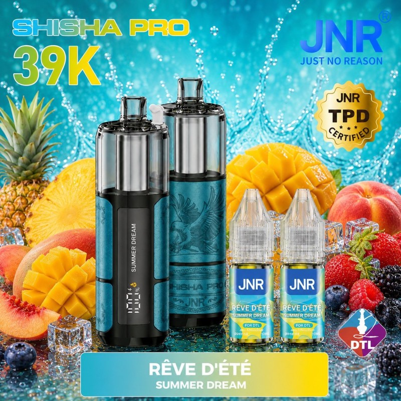JNR Shisha Pro 39K – Rêve d'Été