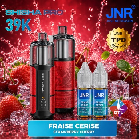 JNR Shisha Pro 39K – Fraise Cerise