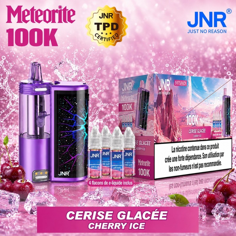 JNR Météorite 100K – Cerise Glacée