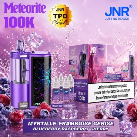 JNR Météorite 100K – Myrtille Framboise Cerise