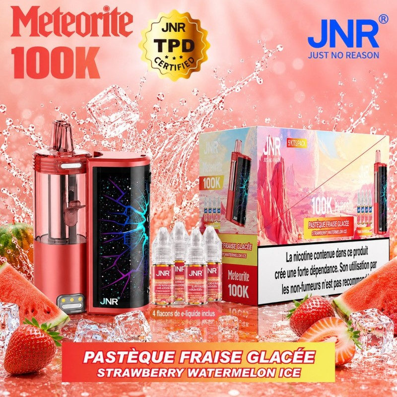 JNR Météorite 100K – Pastèque Fraise Cerise