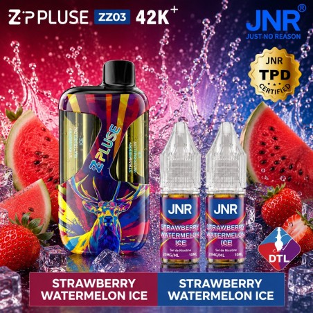 JNR Z Pulse 42K – Strawberry Watermelon Ice + Watermelon Ice