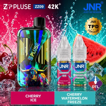JNR Z Pulse 42K – Cherry Ice + Cherry Watermelon Freeze