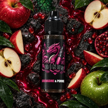 Dinos Grenadine Pomme – 100 ml
