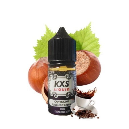 KxS Cappuccino Hazelnut Cream – concentré 30 ml